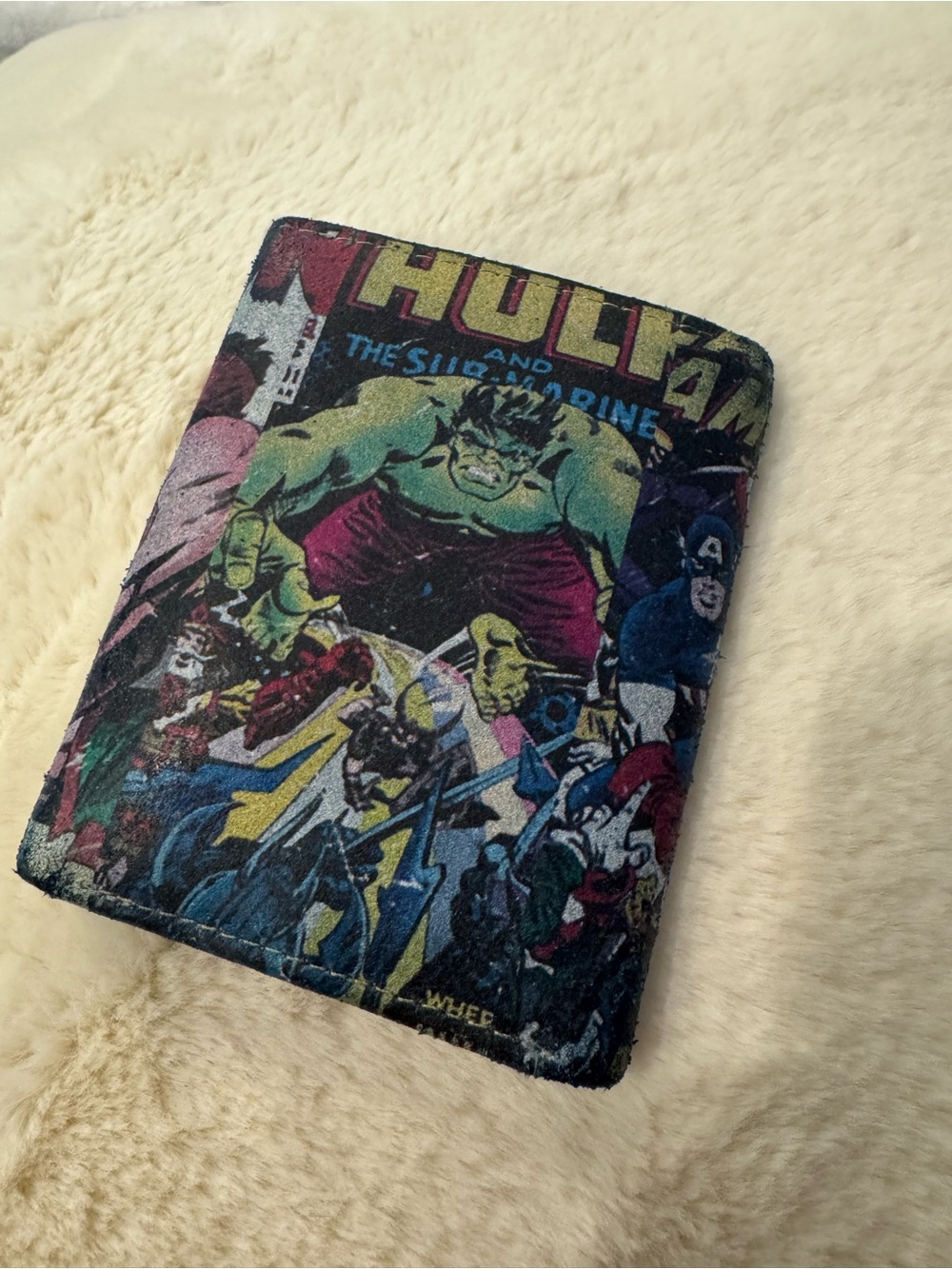 Hulk Comic Cover men’s Wallet - Multicolor